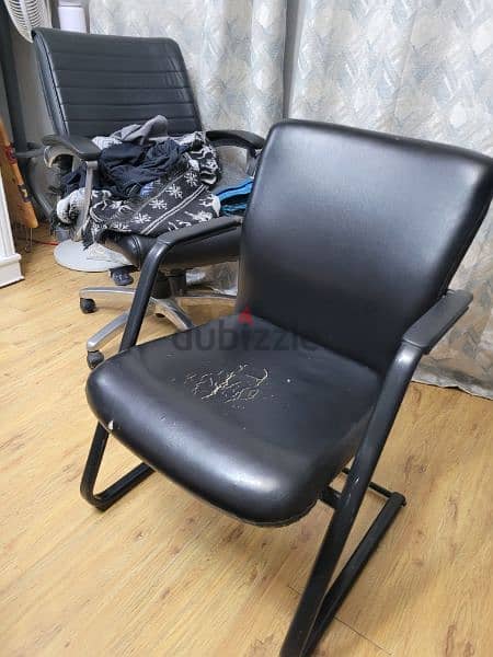 heavy duty leather chair 1