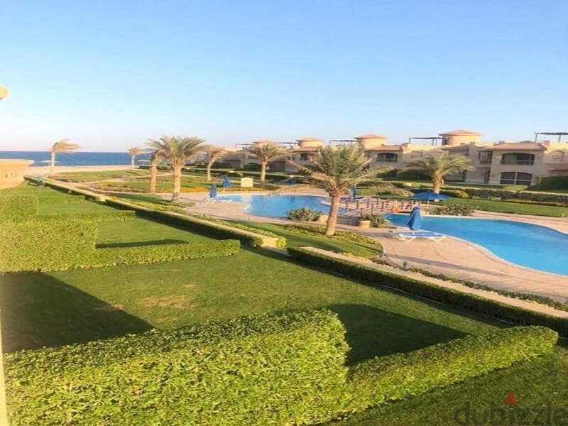 Ground chalet with garden, two rooms for sale in La Vista Gardens, Ain Sokhna, wonderful view 1