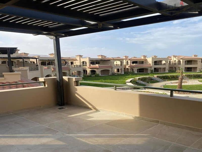 Ground chalet with garden, two rooms for sale in La Vista Gardens, Ain Sokhna, wonderful view 18