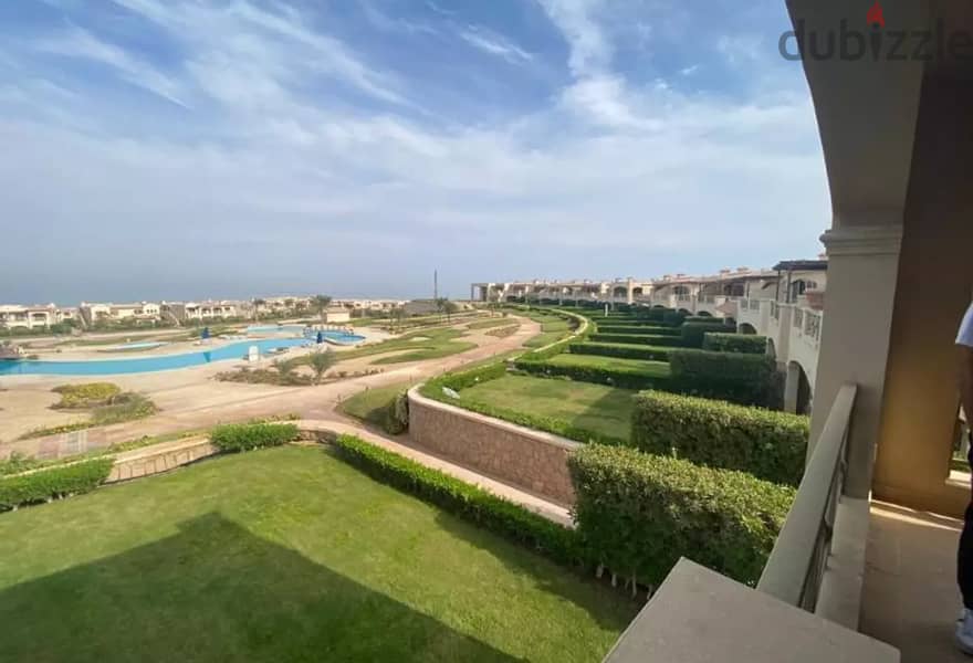 Ground chalet with garden, two rooms for sale in La Vista Gardens, Ain Sokhna, wonderful view 19
