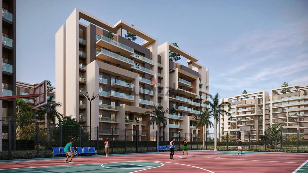 Own a luxury apartment at a competitive price with the best price and a payment system over 7 years in “City Oval” 5