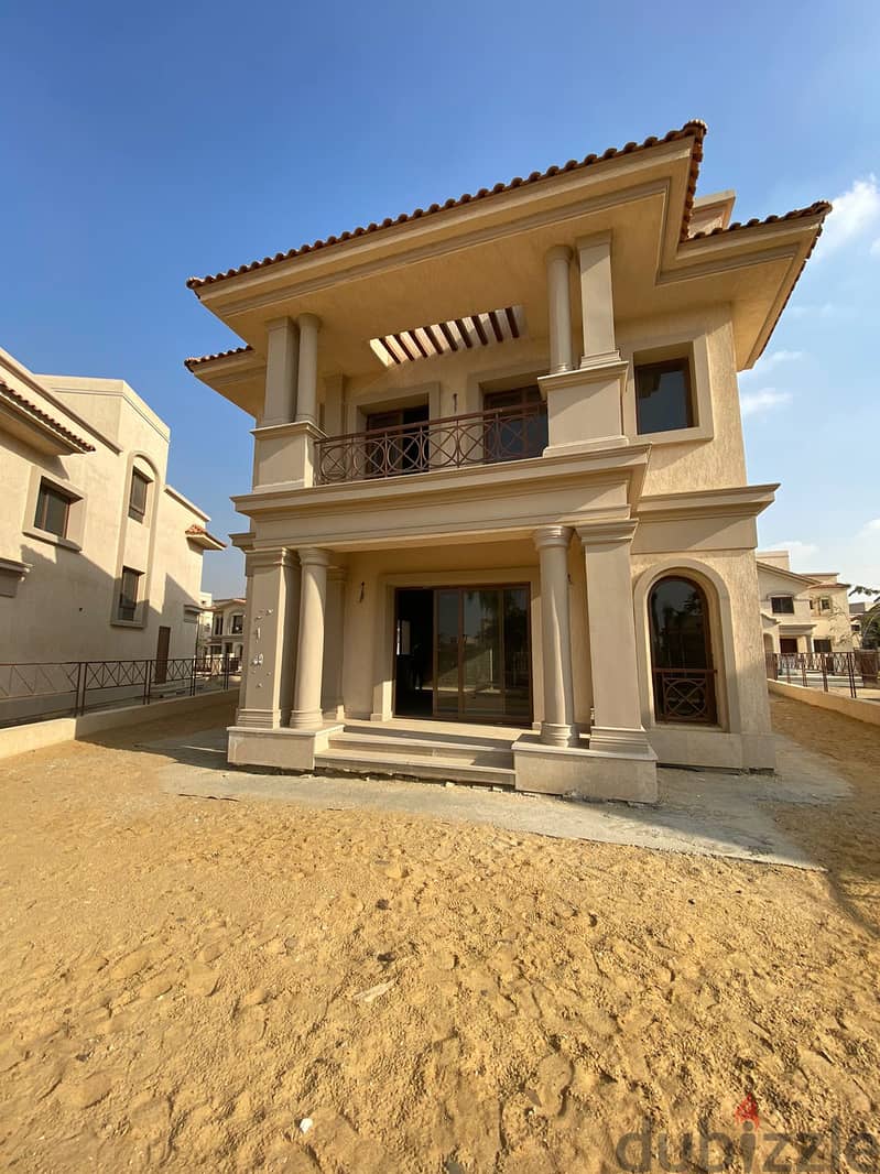Standalone villa for sale installments ready to move type D3 in madinaty VG3 3