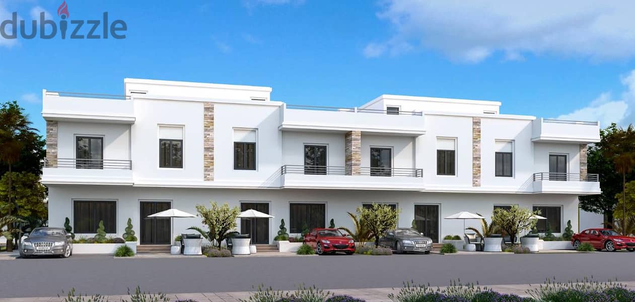 Own a townhouse villa at a special price, with a 5% discount, 20% down payment, and installments over 6 years 1