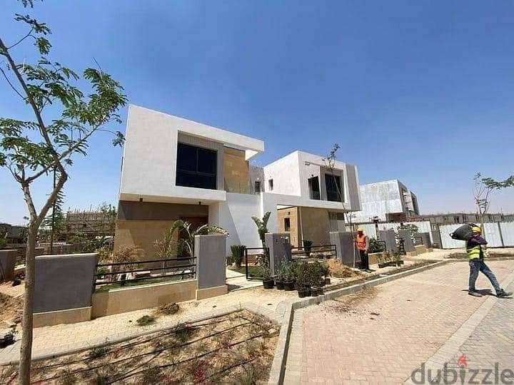 550 sqm villa for sale in October, Badya Palm Hills Compound, in installments 9