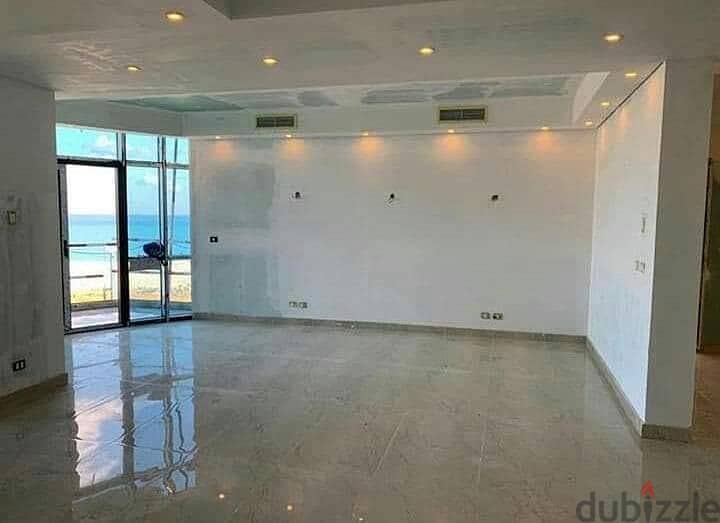 4-room duplex for sale on the North Coast by the sea in Al-Alamin Towers 4