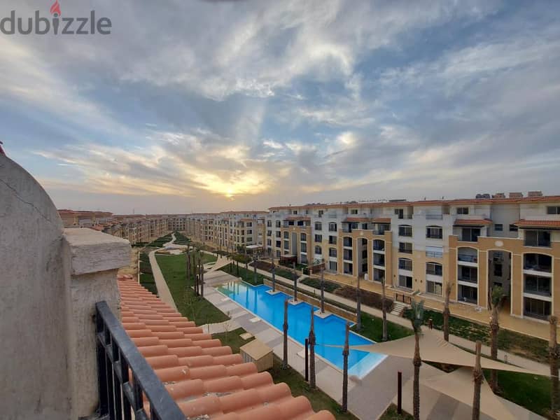 174 sqm ground floor apartment with garden for sale in the heart of Fifth Settlement, Stone Park 9