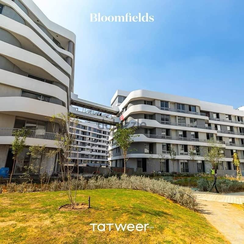In the most exclusive places, own an apartment in comfortable installments in Bloomfields New Cairo Compound 2