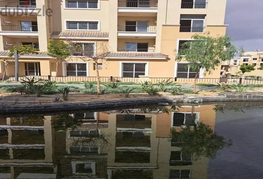 Apartment For Sale In Sarai New Cairo in El-Mostakbal City - شقه للبيع في سراي في  المستقبل سيتي سورر في سور مع مدينتي 4