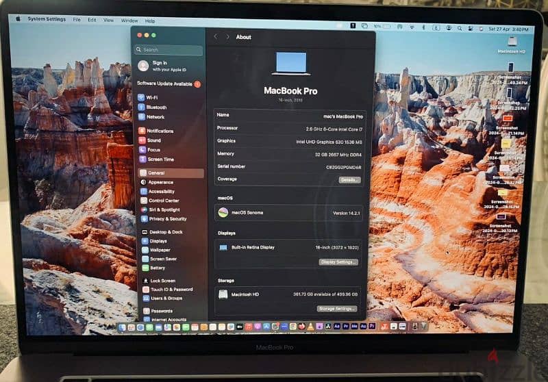 MacBook Pro 16-inch 2019 Space Grey 0
