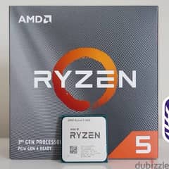 ryzen 5 3600 6 core and rtx 3050 8gb and fan 0
