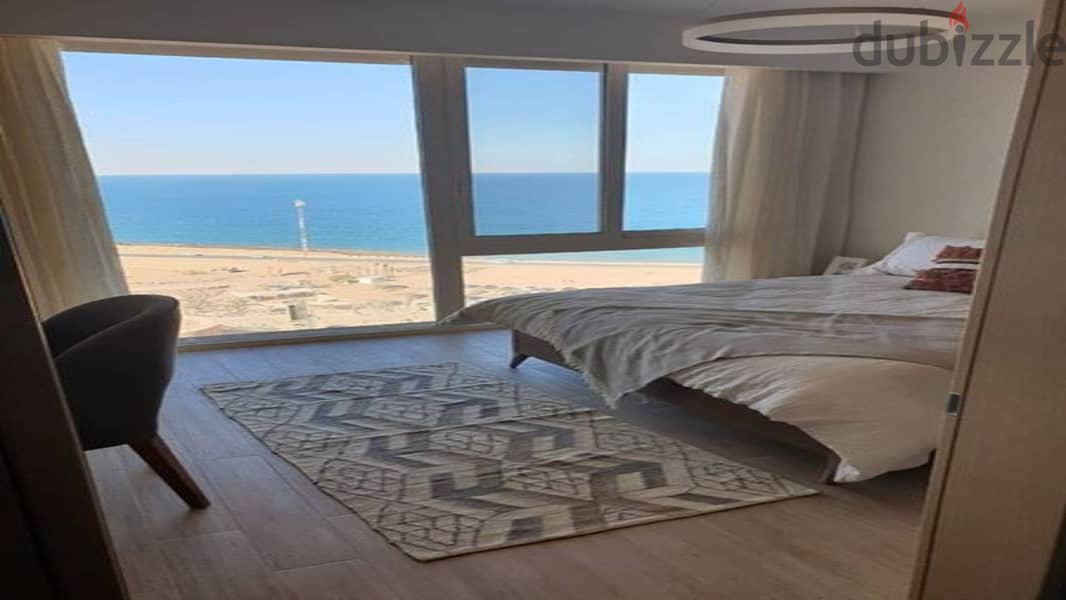 Own a two-bedroom chalet with full sea view in Ain Sokhna with Tatweer Misr 2