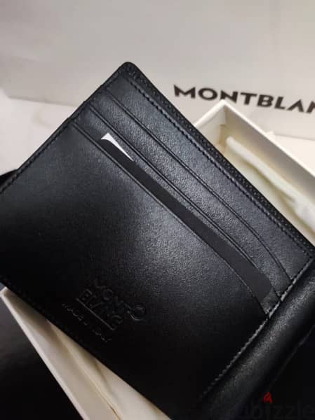 brand new original mont blanc wallet محفظة مون بلو اوريجينال 1