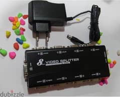 سبليتر فيجا 8 مخرج Splitter VGA 8 Port 0