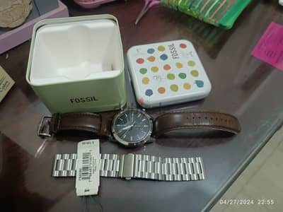 fossil chronograph