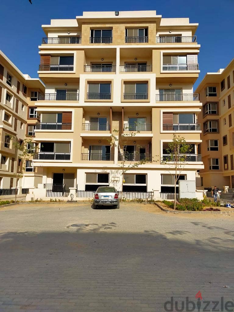 apartment for sale in new cairo 3 bedrooms front of cairo air port - down payment 1,500,000 & installments  at 8 years 5
