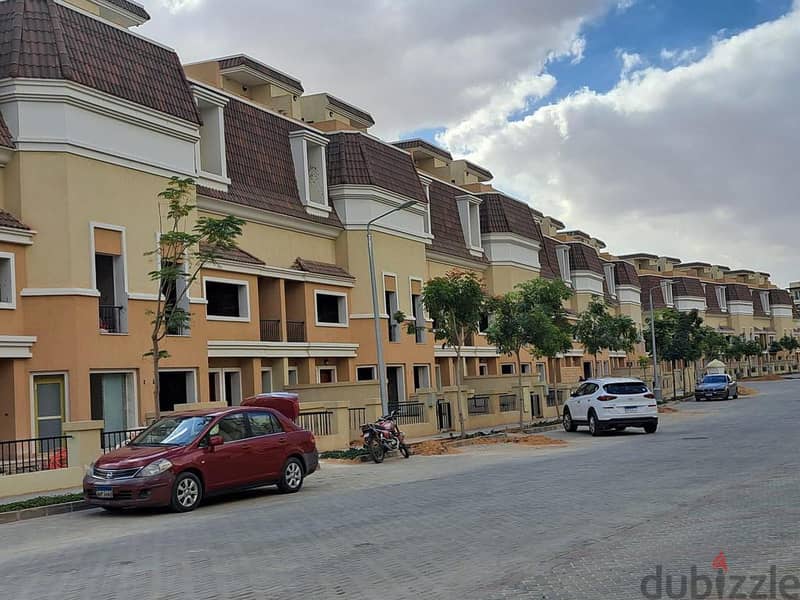 S Villa  for sale in Sarai Compoun next to Madienty, 239 sqm (4 beds),cash discount 42% landscape view /10% down payment and installments over 8 years 5