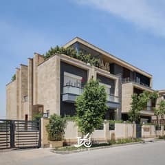 duplex garden 208 sqm for sale in taj city compound new cairo ( down payment 10% ) & installment 8 years