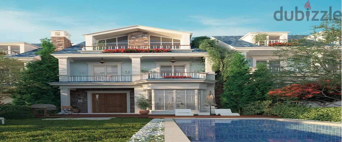 Exclusive townhouse 210 m with a very attractive down payment prime location for sale in Mountain View aliva Compound Mostakbal City 12