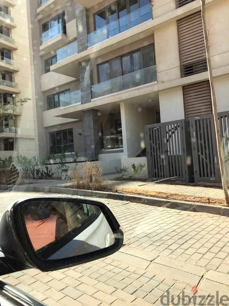The Administrative Capital, El Bosco Village, apartment 147 SQM located in the center, with a spacious, open garden view, a very distinctive view, 4