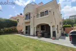 Villa for sale, 220 meters, twin house (ready for delivery) in La Vista Patio 5, Shorouk, next to Cairo Airport, with a 20% contract down payment    . 0