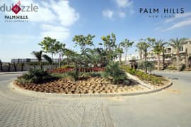 Special semi-finished apartment for sale, 153 sqm, in Palm Hills Compound, Fifth Settlement