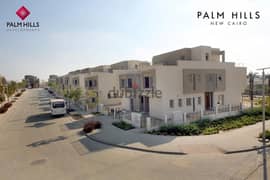 Town House for sale in Plam Hills new cairo , 191 sqm , two floors
