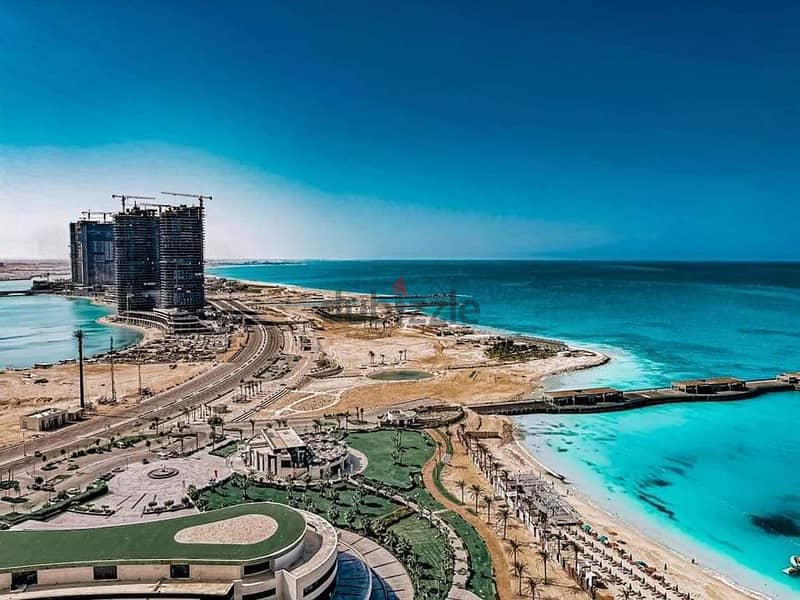 aparment  169 sqm sea view for sale in latini district new alamein north coast fully finished down payment 15% & installment 7 years                 > 12