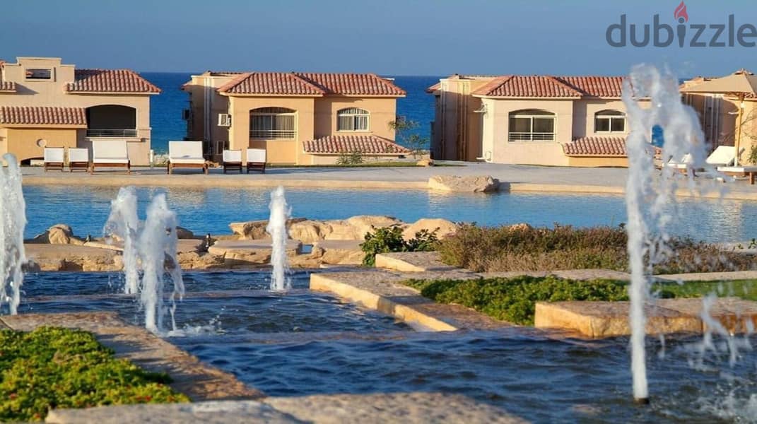 Twin house villa for sale, fully finished, in the most prestigious resorts in Sokhna Hills 8