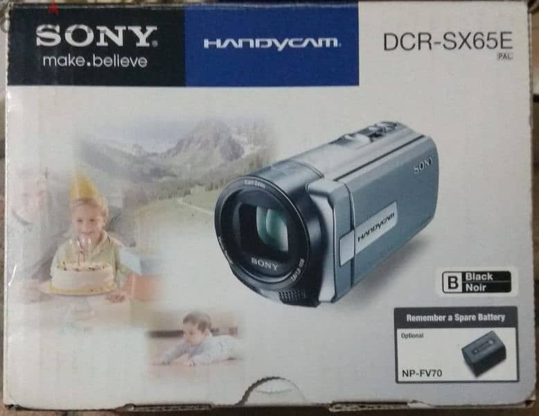SONY Handycam DCR-SX65E 70X 3