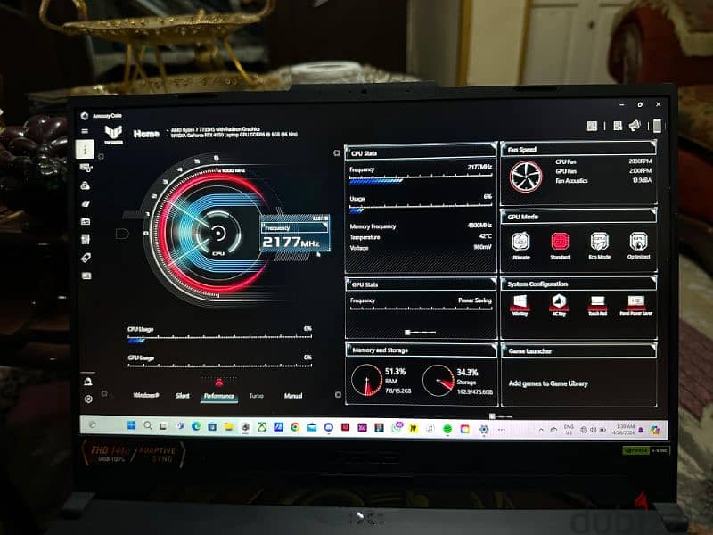 Asus TUF Gaming A15 2023 RTX4050 For Sell 6
