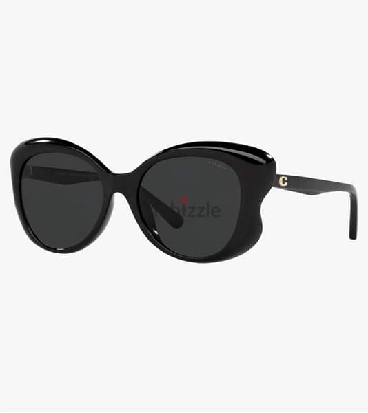 نظارة Coach اصلية - Original Coach sunglasses Black- Gray lenses 55MM 2
