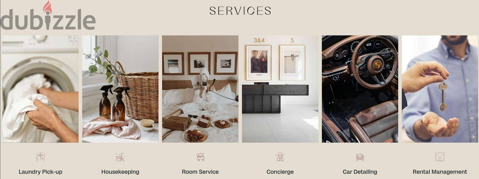أفضل موقع في مدينة زايد الجديدة  شقة فندقية في هيلز أوف وان، 80 م 1 غرف نوم تشطيب كامل بالتكييفات وخزائن المطبخ مع الخدمات الفندقية 12