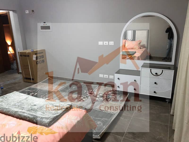 Cozy furnished studio for rent in Villette New Cairo with good price 1