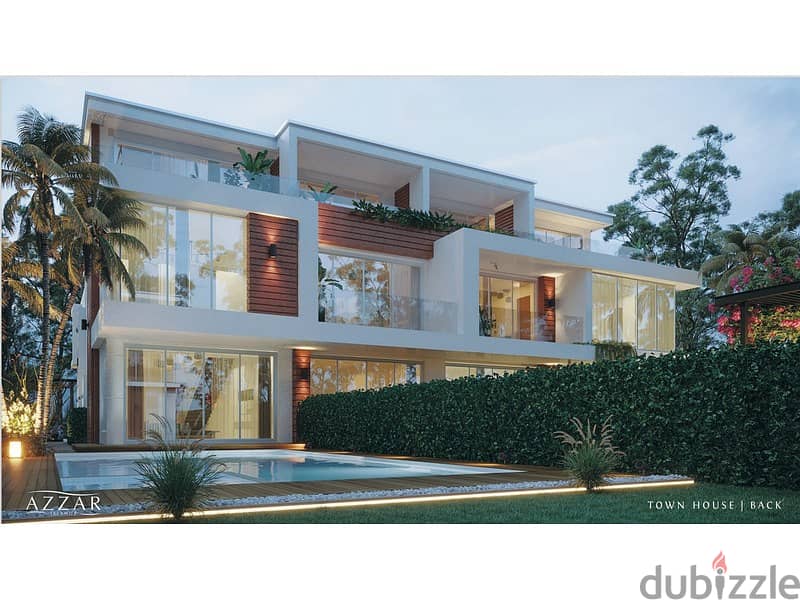 Townhouse for sale, with a down payment of 875,000, installments for 8 years, in Azzar Island, North Coast, Ras El Hekma 5