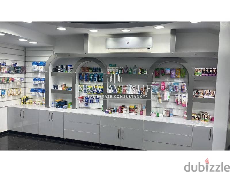 Fully Finished pharmacy & AC’s for sale at Maadi 7