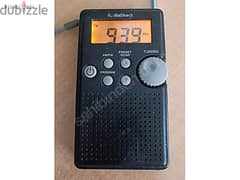 راديو ديجيتال  صغير الحجم  بحث ذاتي جوده عاليه RadioShack AM/FM 0