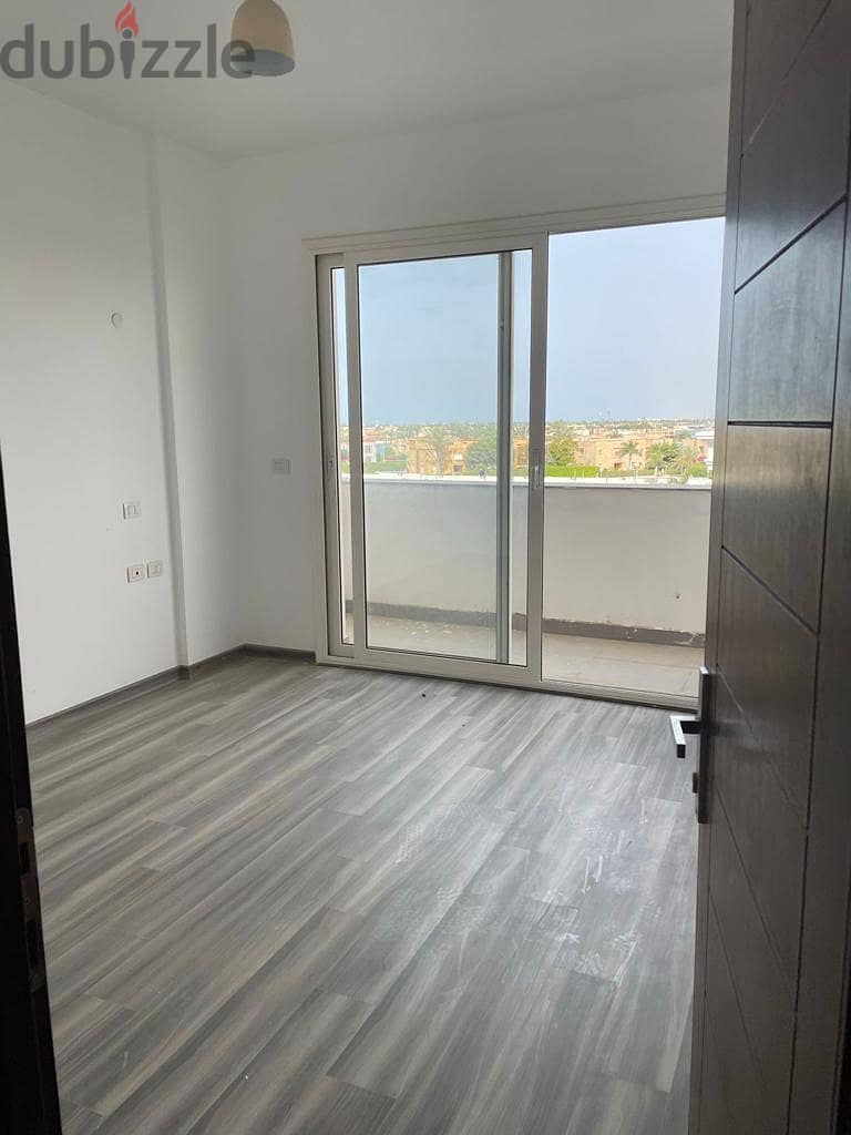 ready to move 238 sqm finished apartment in Mazarine North Coast in Amazing Location and View directly in front of Al Masa Hotel and minutes from New 2