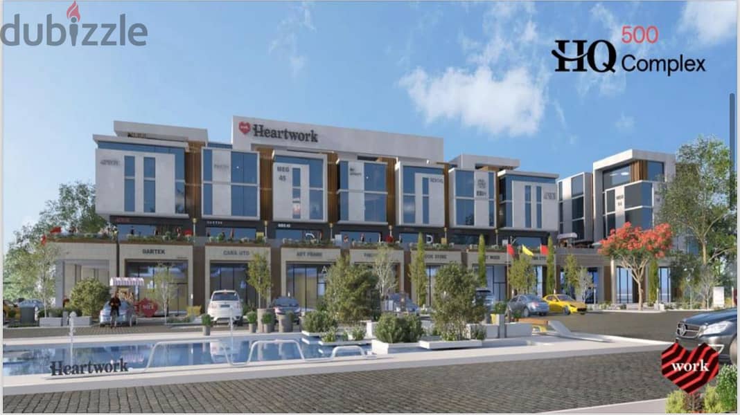 Retail For sale  with installments at mountain view icity 2