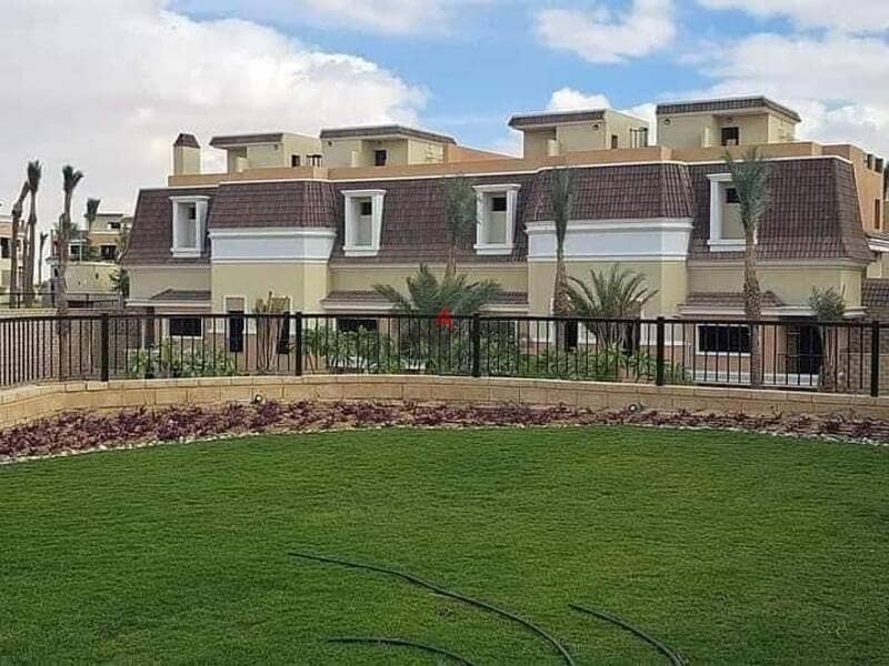 فيلا للبيع في سراي بمقدم 5% القاهرة الجديدة  villa in sarai new cairo 2