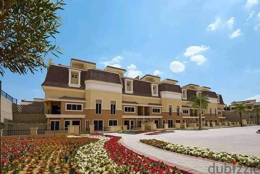 فيلا للبيع في سراي بمقدم 5% القاهرة الجديدة  villa in sarai new cairo 11