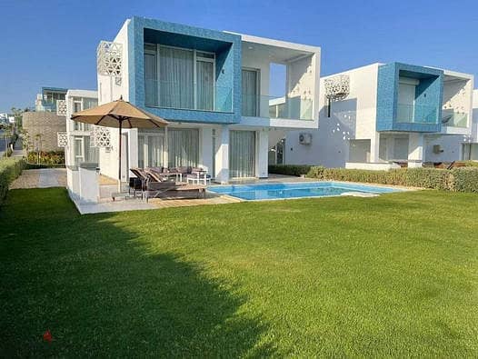 3 bedrooms Chalet for sale ultra modern finishing in | Fouka Bay | North Coast | crystal lagoon view | Ras El-Hekma | in instalments 8 years 2