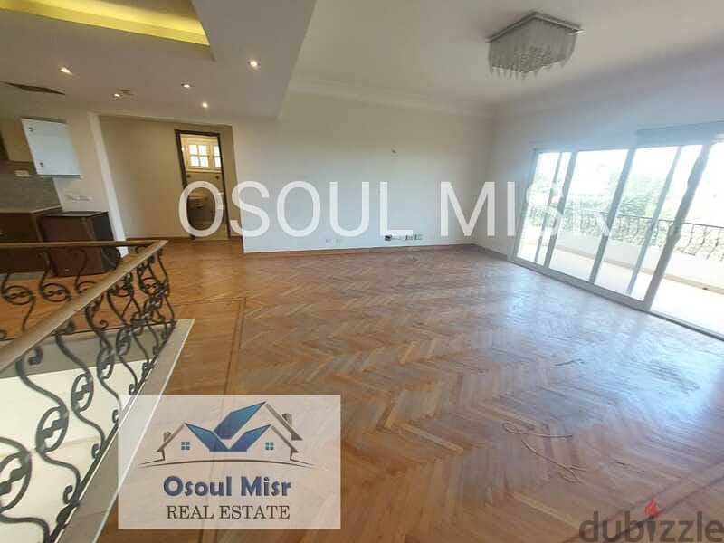 Villa for rent in Rabwa View Golf, super luxurious finishing 17