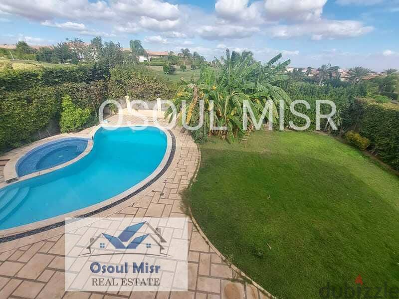 Villa for rent in Rabwa View Golf, super luxurious finishing 39
