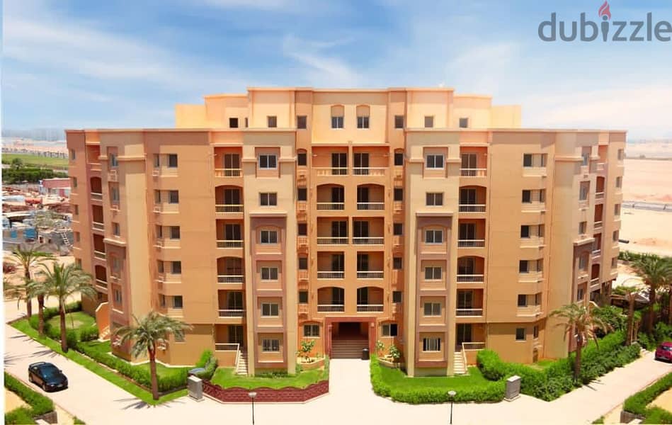 Own your apartment in the most prestigious “Ashgar City” compound with a distinctive view and the possibility of installments with a 10% down payment, 9