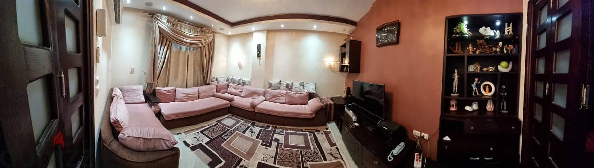 Apartment for sale in Banafseg, directly on the 90th, with double face view and open garden, at a price lower than the market price 0