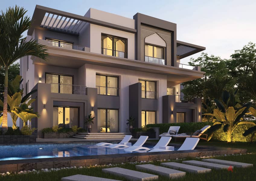 Ground duplex with garden, 180m, Fully finished, super lux, with private garden 120m, Gaia  Ras El Hekma by Al Ahly Sabbour, The project is liveable 7