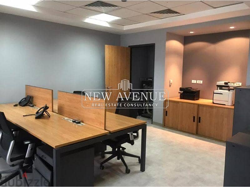 Fully finished admin office in Podium CFC for rent 2