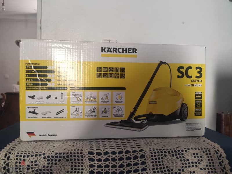Karcher SC3 Steam Cleaner - ممسحة بخار كارشر 4