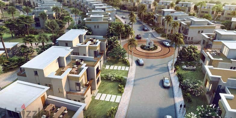 The only twinhouse ready to move at atrio with the best location at the sheikh zayed 11