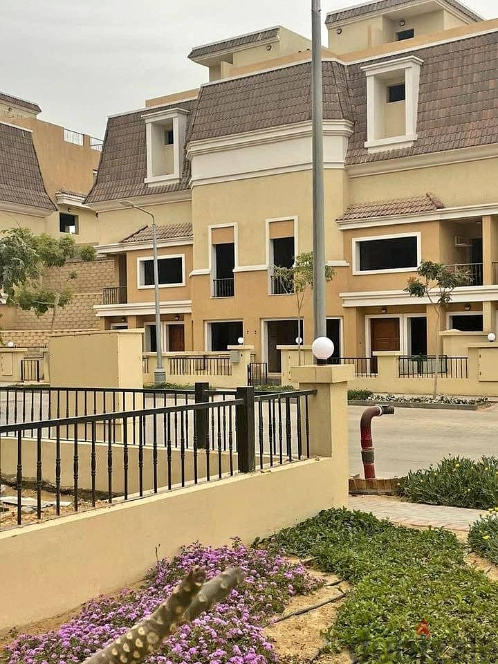 For sale, 212 sqm villa at a snapshot price in the #Saraه Compound with a cash discount of up to 42% 3